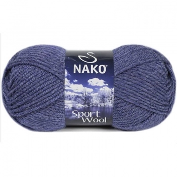 wloczka nako sport wool z welna na wyroby zimowe ciepla swetry jeansowa